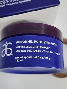 Arbonne Pure Vibrance Hair Revitalizing Masque 5 oz as-is